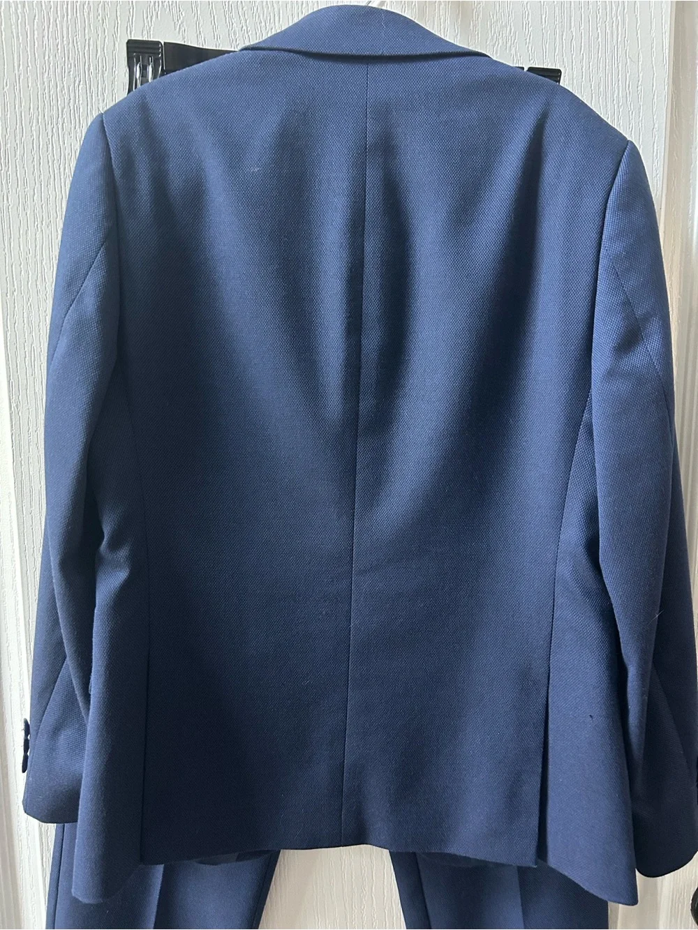 Navy Two-Piece Boys Suit Jacket & Pants
